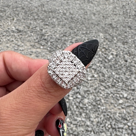 Kay Jewelers Jewelry - New S925 Elegant Silver Square Ring